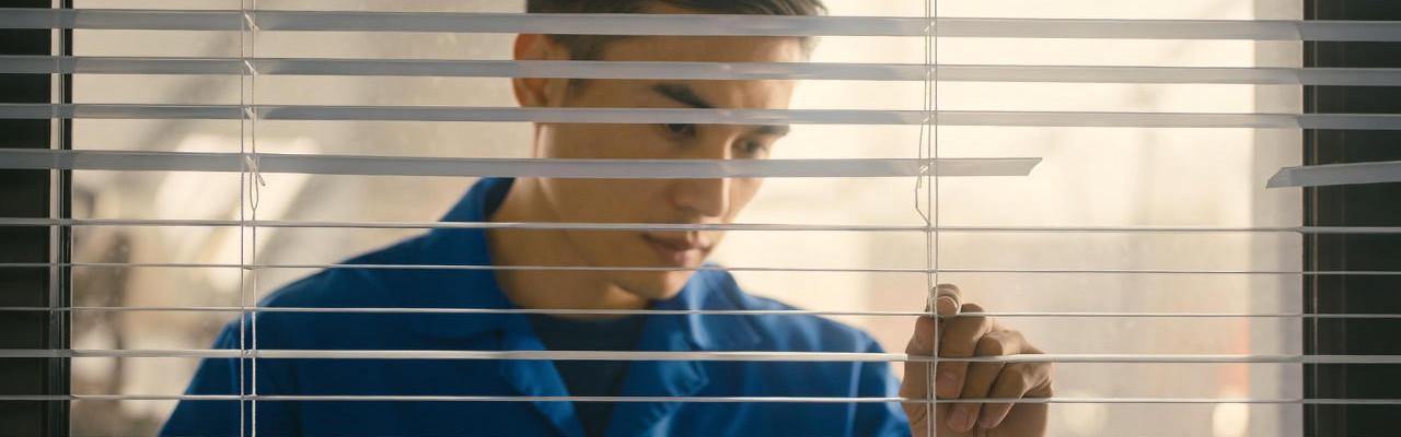 Reparación y sustitución de manivelas en una persiana en Alcobendas